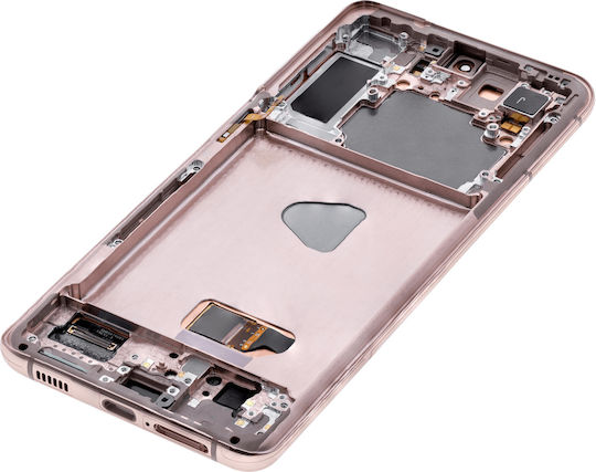 Oled Assembly Frame Samsung Galaxy S21 Plus 5g Aftermarket Plus Phantom Violet Pink Gold