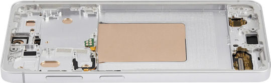 OLED модул рамка Samsung Galaxy S26 5G US & International Aftermarket Plus 120Hz бял