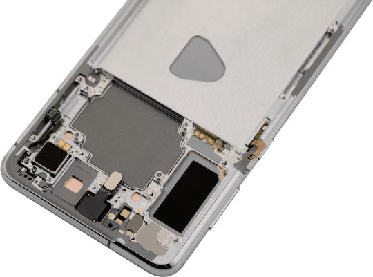 Oled Assembly Frame Samsung Galaxy S21 Plus 5g Aftermarket Plus Phantom Silver