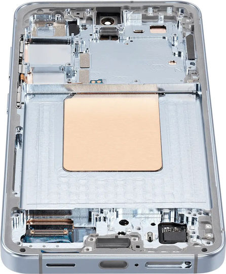OLED Ersatzbildschirmrahmen Samsung Galaxy S24 5G US & Internationale Version Nachrüstung Plus Saphirblau