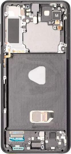 Oled Assembly Frame Samsung Galaxy S21 Plus 5g Service Pack Phantom Black