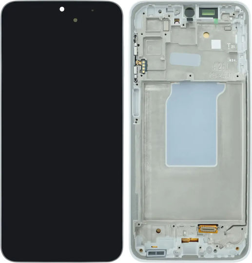 Oled Assembly Frame Samsung Galaxy A26 5g A266 2025 Aftermarket Plus White