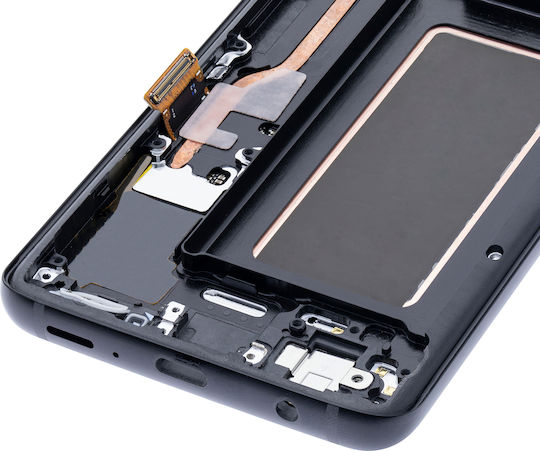 Oled Assembly Frame Samsung Galaxy S9 Service Pack Midnight Black