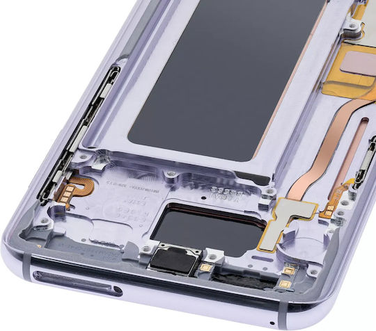 Oled Assembly cu ramă Samsung Galaxy S8 Service Pack Gri Orhidee