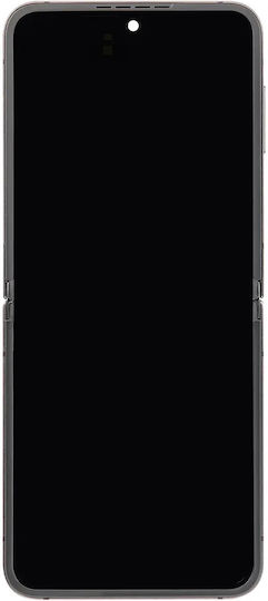Inner Oled Assembly Frame Samsung Galaxy Z Flip 6 5G Us & International Aftermarket Plus Silver Shadow