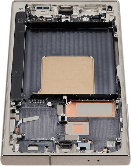 Oled Assembly Frame Samsung Galaxy S24 Ultra Service Pack Titanium Gray