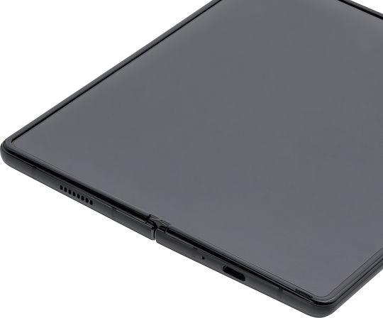 Вътрешен OLED модул с рамка Samsung Galaxy Z Fold 2 5G US & International Service Pack Mystic Black Black Hinge