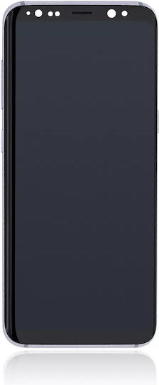 Oled Assembly cu ramă Samsung Galaxy S8 Service Pack Gri Orhidee