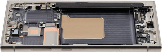 Oled Assembly Frame Samsung Galaxy S24 Ultra Service Pack Titanium Gray