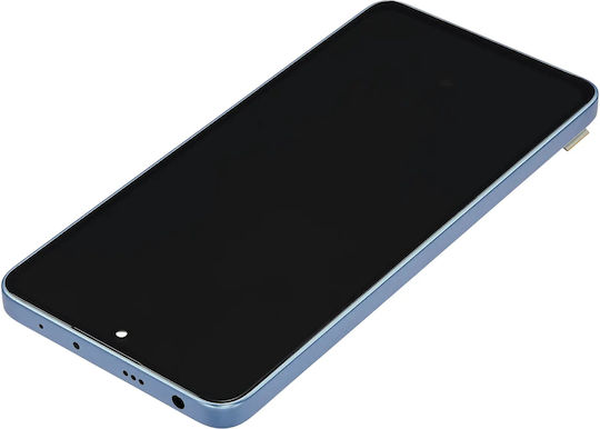 OLED Ersatzbildschirm für Xiaomi Redmi Note 13 4G mit Rahmen Plus Eisblau
