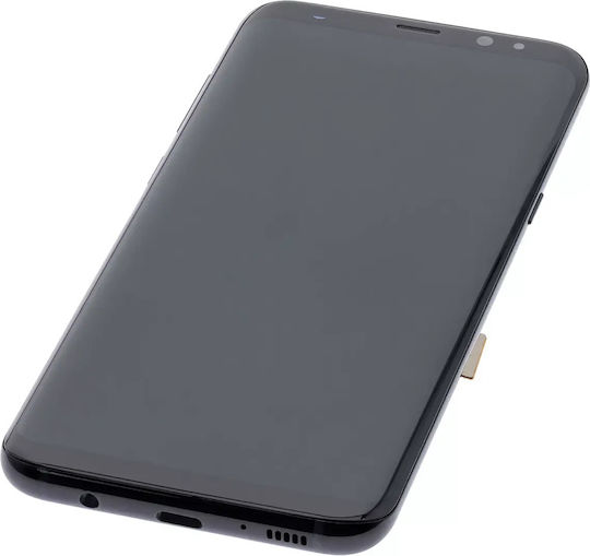Oled Assembly Frame Samsung Galaxy S8 Plus Service Pack Midnight Black