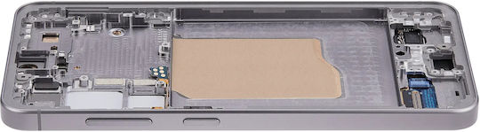 Oled Асембли Рамка Samsung Galaxy S25 5g US & International Aftermarket Plus Сребрист Shadow