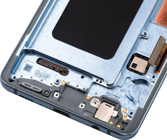 Oled Assembly Frame Samsung Galaxy S10 Plus Aftermarket Plus Prism Blue