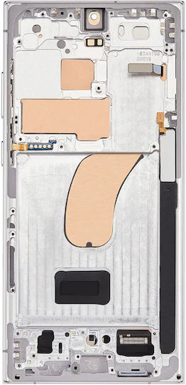 Oled Assembly Frame Samsung Galaxy S23 Ultra Us & International Aftermarket Plus 120hz Sky Blue