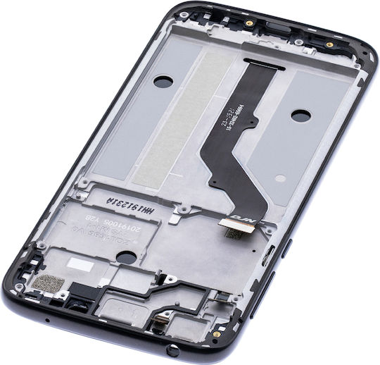 Lcd Assembly Frame Motorola Moto G7 Play Xt1952 2019 T-mobile Revvlry Genuine Oem Deep Indigo