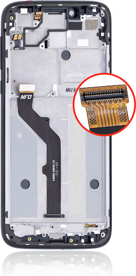Lcd Assembly Frame Motorola Moto G7 Play Xt1952 2019 T-mobile Revvlry Genuine Oem Deep Indigo