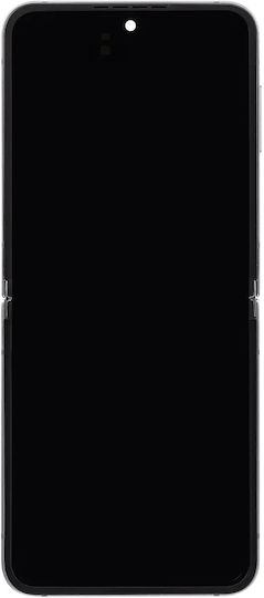 Inner Oled Assembly Frame Samsung Galaxy Z Flip 6 5g Us & International Aftermarket Silver Shadow