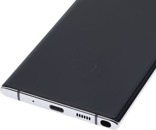 OLED модул с рамка Samsung Galaxy Note 10 Plus 5G Service Pack Aura White