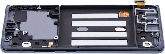 Oled Assembly Frame Samsung Galaxy A51 5g A516 2020 Non-verizon 5g Uw Frame Service Pack Prism Cube Black