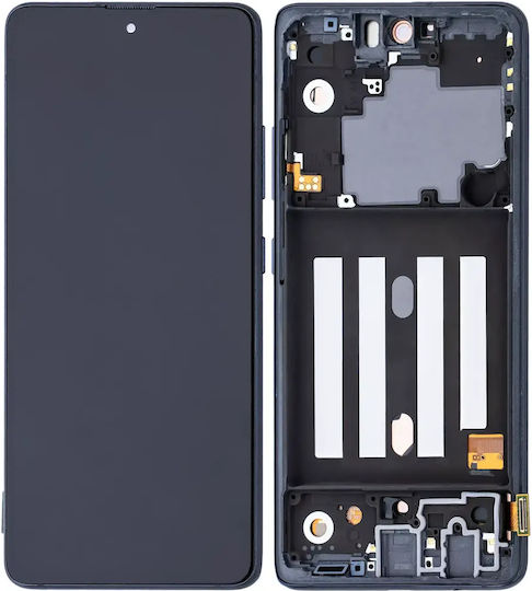 Oled Assembly Frame Samsung Galaxy A51 5g A516 2020 Non-verizon 5g Uw Frame Service Pack Prism Cube Black