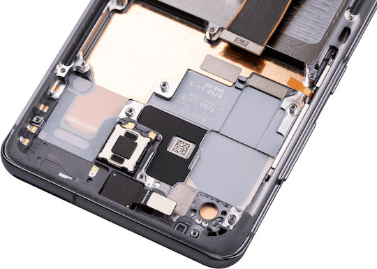 OLED Ersatzbildschirmrahmen Samsung Galaxy S20 Ultra 5G Aftermarket Plus Kosmisch Grau
