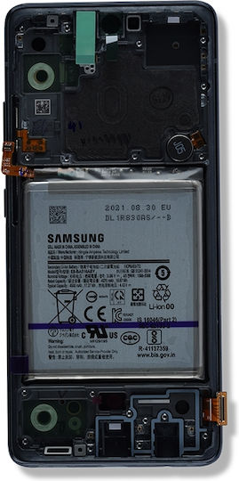 Oled Assembly Frame Samsung Galaxy A51 5g A516 2020 Non-verizon 5g Uw Frame Service Pack Prism Cube Black
