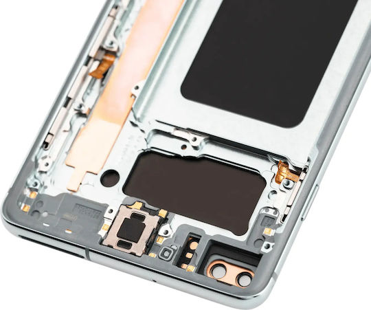 Oled Assembly Frame Samsung Galaxy S10 Plus Aftermarket Plus Prism Green