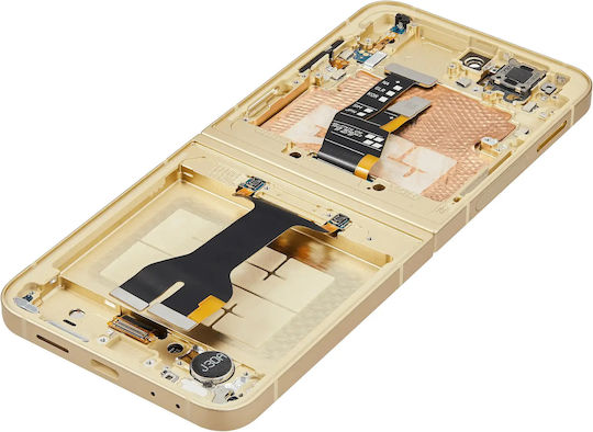 Inner Oled Assembly Frame Samsung Galaxy Z Flip 6 5g Us & International Aftermarket Yellow