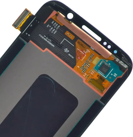 Oled Assembly Without Frame Samsung Galaxy S6 Service Pack Black Sapphire