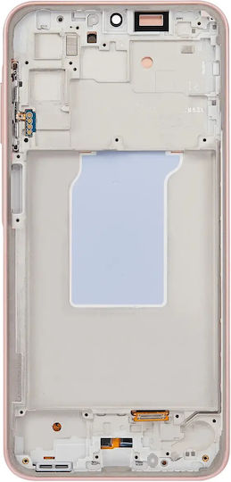 Oled Assembly Frame Compatible Samsung Galaxy A26 5g A266 2025 Service Pack Peach Pink