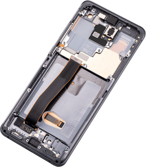 OLED Ersatzbildschirmrahmen Samsung Galaxy S20 Ultra 5G Aftermarket Plus Kosmisch Grau
