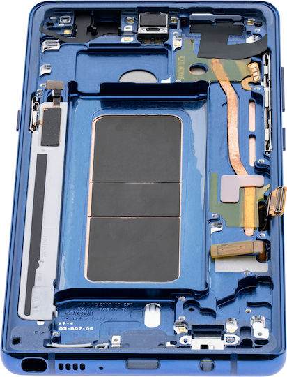 Oled Assembly Frame Samsung Galaxy Note 8 Service Pack Blue