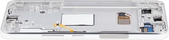 Oled Assembly Frame Samsung Galaxy S22 5g Service Pack White