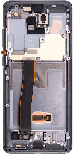 OLED Ersatzbildschirmrahmen Samsung Galaxy S20 Ultra 5G Aftermarket Plus Kosmisch Grau