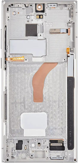 Oled Assembly Frame Samsung Galaxy S22 Ultra 5g Us & International Version Aftermarket Pro 120hz Phantom White