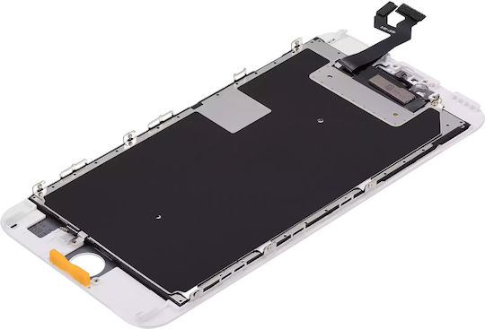 LCD сглобка стоманена плоча iPhone 6s Plus aftermarket AQ7 бял