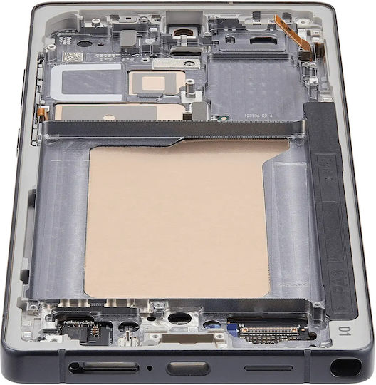 Oled Assembly Frame Samsung Galaxy S25 Ultra 5g Us & International Service Pack Titanium Jet Black
