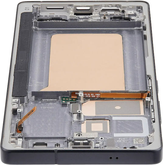 Oled Assembly Frame Samsung Galaxy S25 Ultra 5g Us & International Service Pack Titanium Jet Black