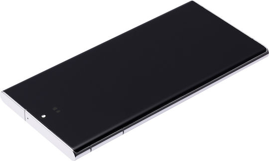 Oled Assembly Frame Samsung Galaxy S22 Ultra 5g Service Pack Phantom White