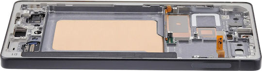 Oled Assembly Frame Samsung Galaxy S25 Ultra 5g Us & International Service Pack Titanium Jet Black