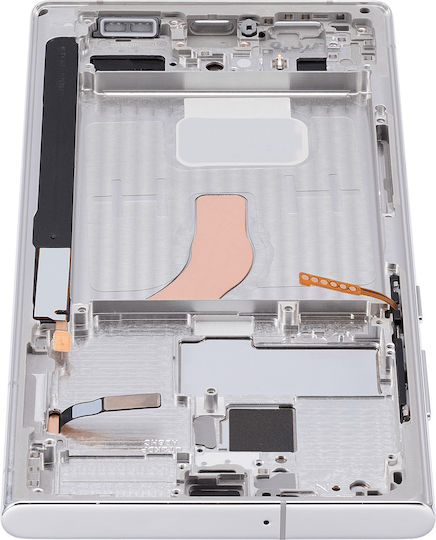 Oled Assembly Frame Samsung Galaxy S22 Ultra 5g Service Pack Phantom White