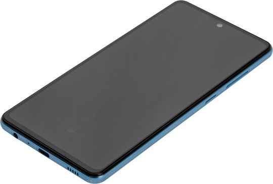 OLED модул с рамка Samsung Galaxy A72 A725 2021 Сервизен пакет Синьо