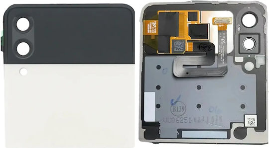 Outer Oled Assembly Samsung Galaxy Z Flip 3 5g Service Pack White