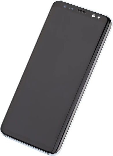 Oled Ersatzbildschirm Mit Rahmen Samsung Galaxy S8 Aftermarket Plus Korallenblau