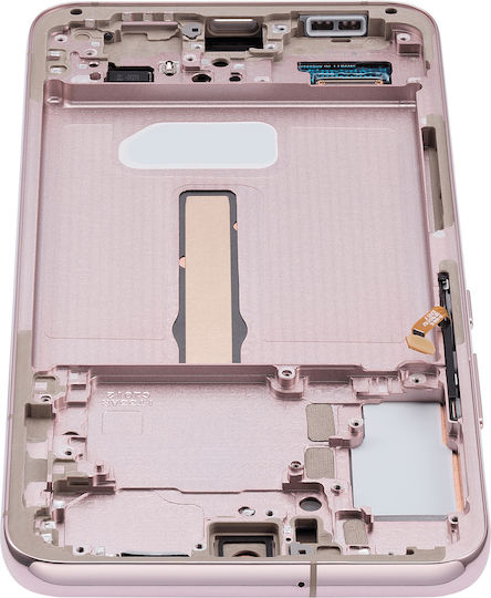 Oled Ersatzbildschirm mit Rahmen Samsung Galaxy S22 Plus 5G Service Pack Rosa Gold