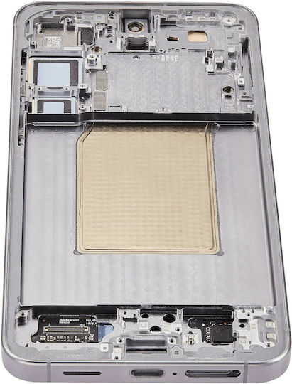 OLED Асембли Рамка Samsung Galaxy S25 Plus 5G US & International Version Aftermarket Plus Сребрист Shadow