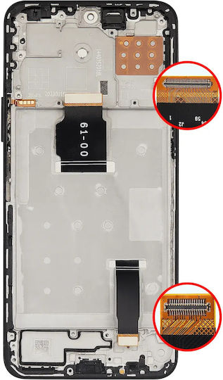 Lcd Asamblare cu ramă Honor X8a X50i 90 Lite Aftermarket Plus Negru Midnight