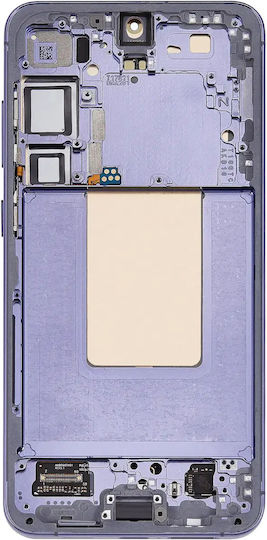 OLED Ersatzbildschirmrahmen Samsung Galaxy S24 Plus 5G US & Internationale Version Service Pack Kobaltblau Violet
