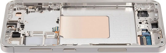 Oled Asamblare Cu Ramă Samsung Galaxy S24 5g Versiune US și Internațională Aftermarket Plus Galben Chihlimbar