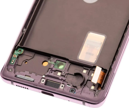 Oled Assembly Frame Samsung Galaxy S20 Fe 4g 5g Service Pack Cloud Lavender